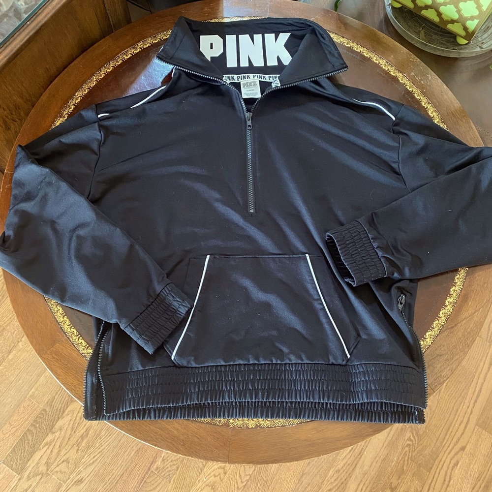 VS PINK Half Zip Track Jacket M